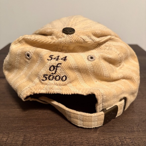 Budweiser Corduroy Baseball Cap 544 of 5000 Vintage 2006 Official Product Tan - Picture 2 of 4